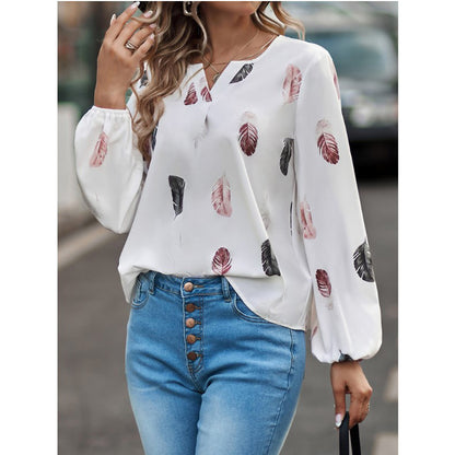 Blusa de Chiffon Elegante