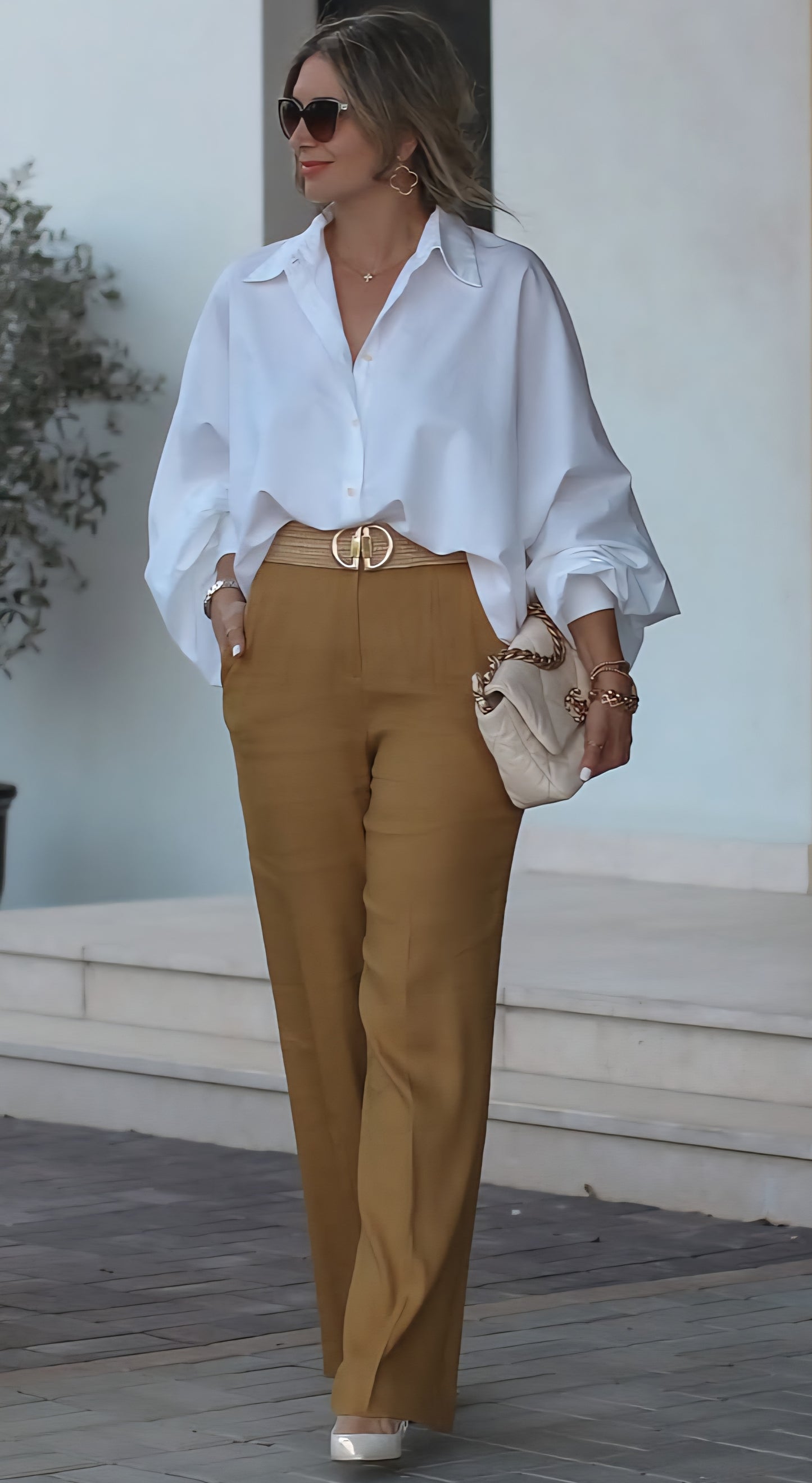 Blusa Casual Algodón 100%